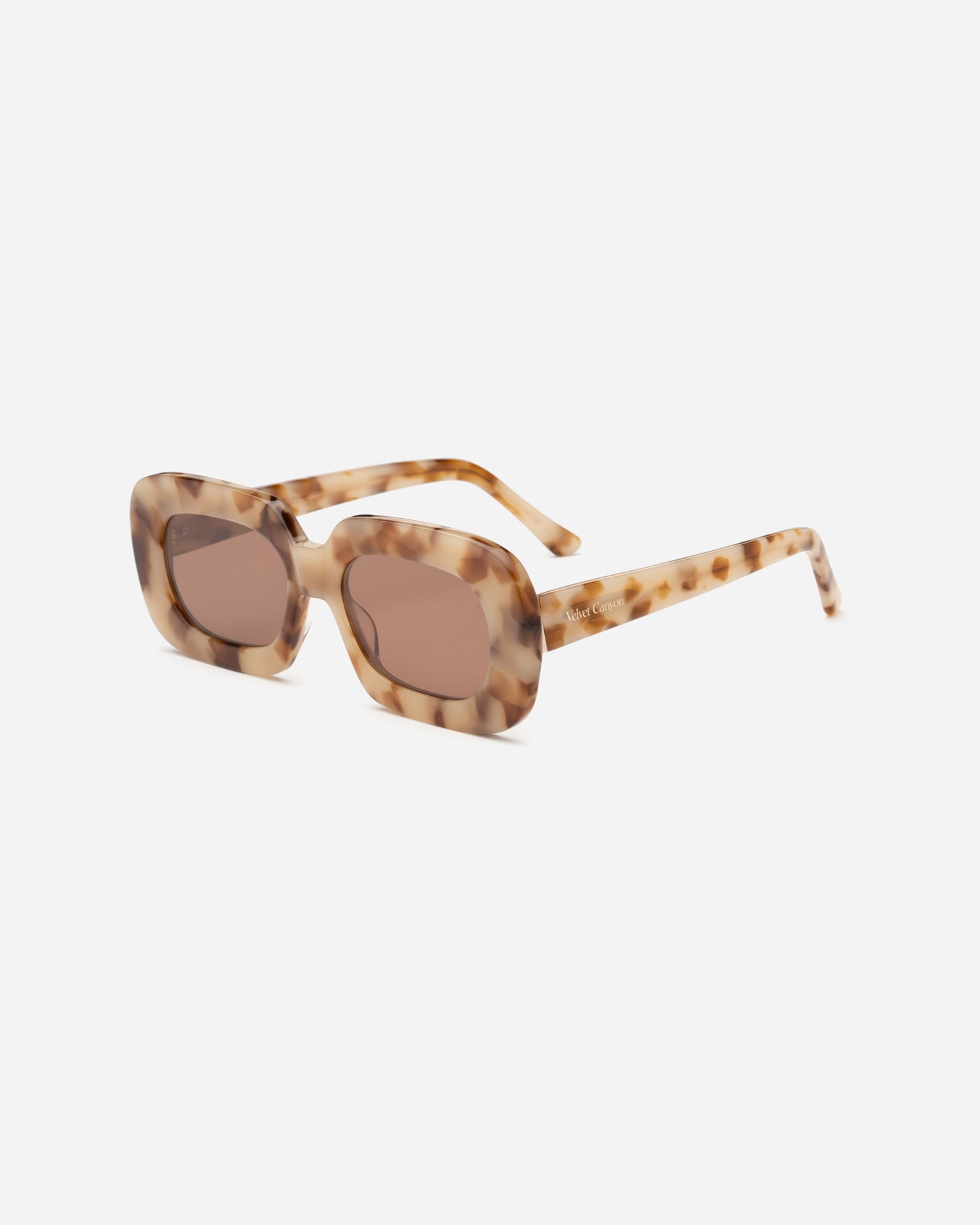 Velvet Canyon Beat Generation Amber Tortoise Sunglasses With UV400 Lenses & Case Velvet Canyon Beat Generation Cat-Eye Tortoiseshell Acetate  main image 2